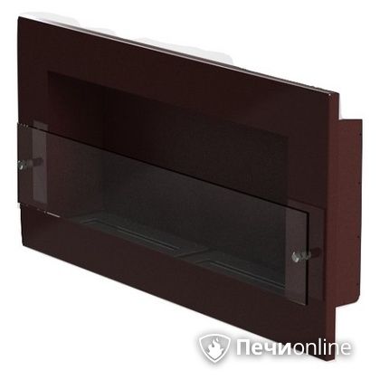 Биокамин ЭкоЛайф Window II Glass black burgundy Арома в Якутске